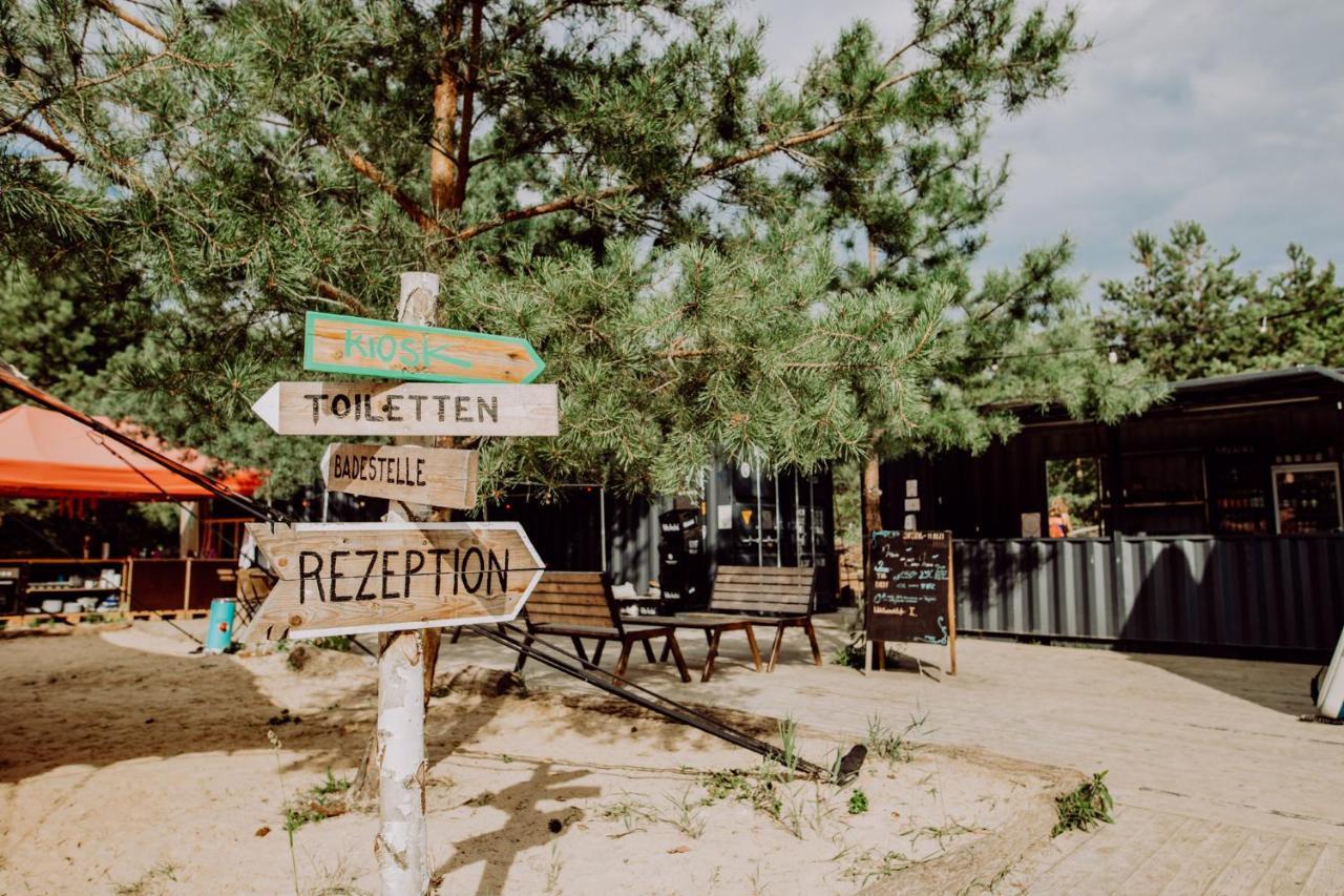 Raus Und Gut Glamping Am Graebendorfer See Drebkau ภายนอก รูปภาพ