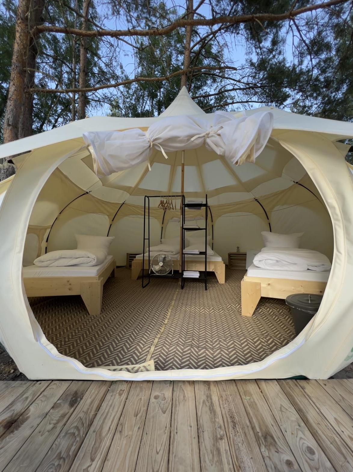 Raus Und Gut Glamping Am Graebendorfer See Drebkau ภายนอก รูปภาพ