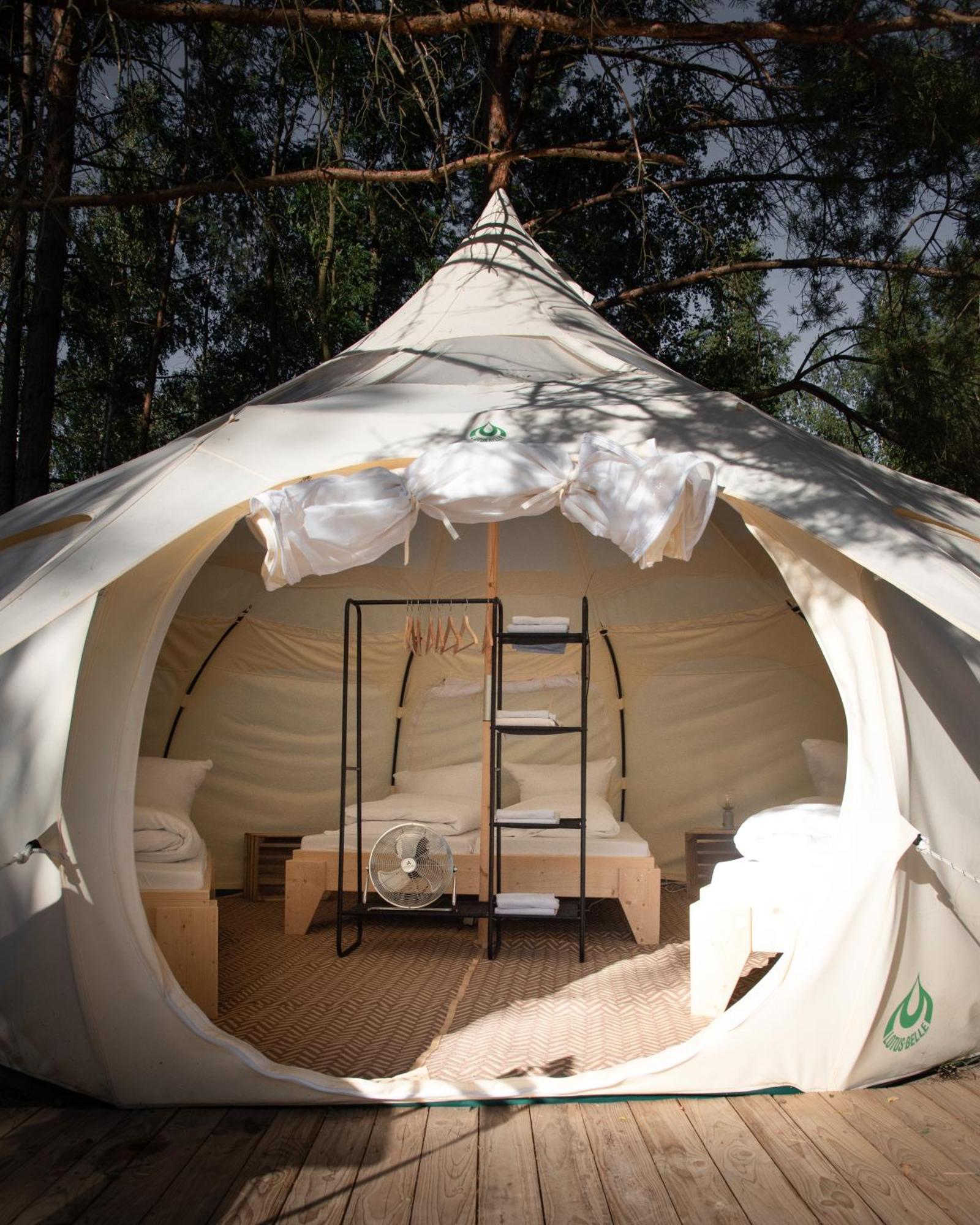 Raus Und Gut Glamping Am Graebendorfer See Drebkau ภายนอก รูปภาพ
