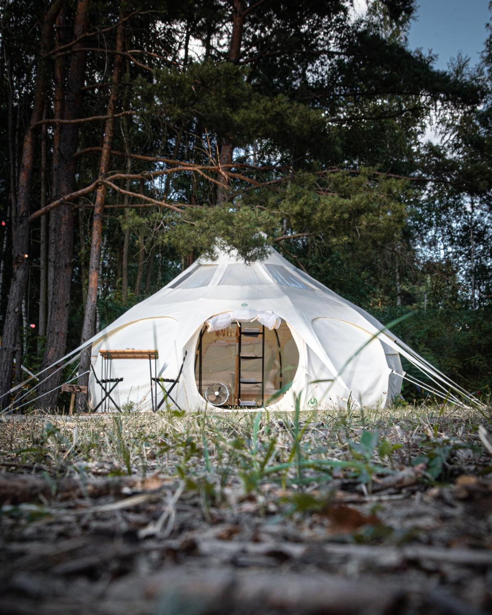 Raus Und Gut Glamping Am Graebendorfer See Drebkau ภายนอก รูปภาพ